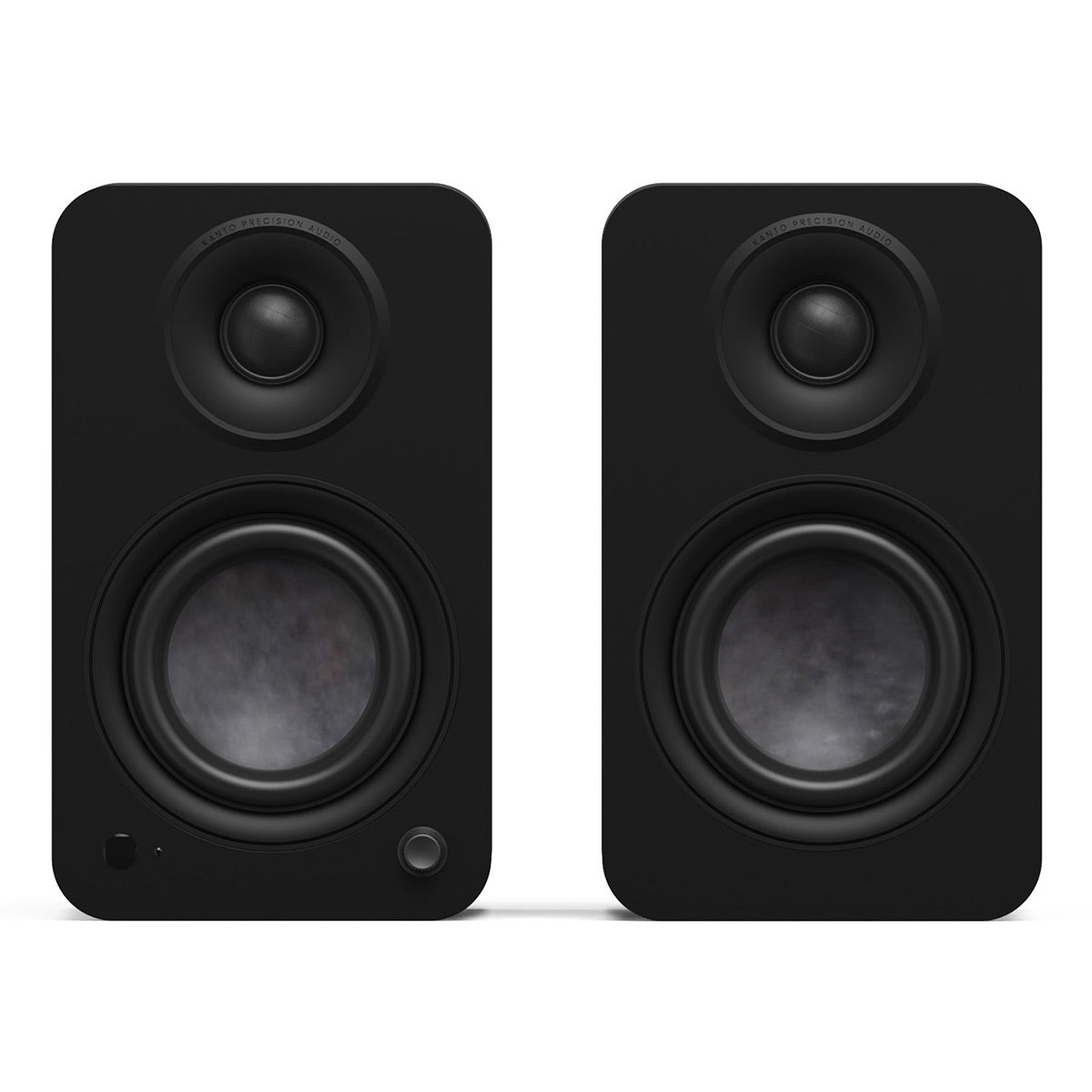 Kanto Yu4 (2nd Gen) 160W Powered Speaker System with Bluetooth 5.3 and Phono Preamp (Black)