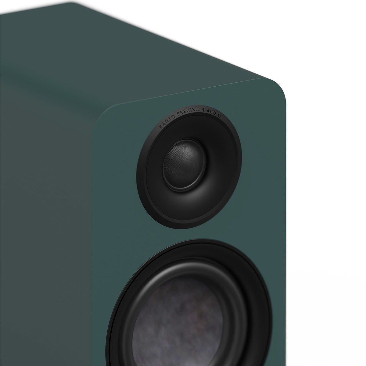 Kanto Yu4 (2nd Gen) 160W Powered Speaker System with Bluetooth 5.3 and Phono Preamp (Green)