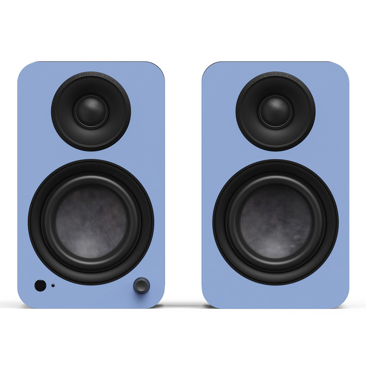 Kanto Yu4 (2nd Gen) 160W Powered Speaker System with Bluetooth 5.3 and Phono Preamp (Ice Blue)