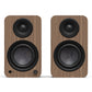 Kanto Yu4 (2nd Gen) 160W Powered Speaker System with Bluetooth 5.3 and Phono Preamp (Walnut)