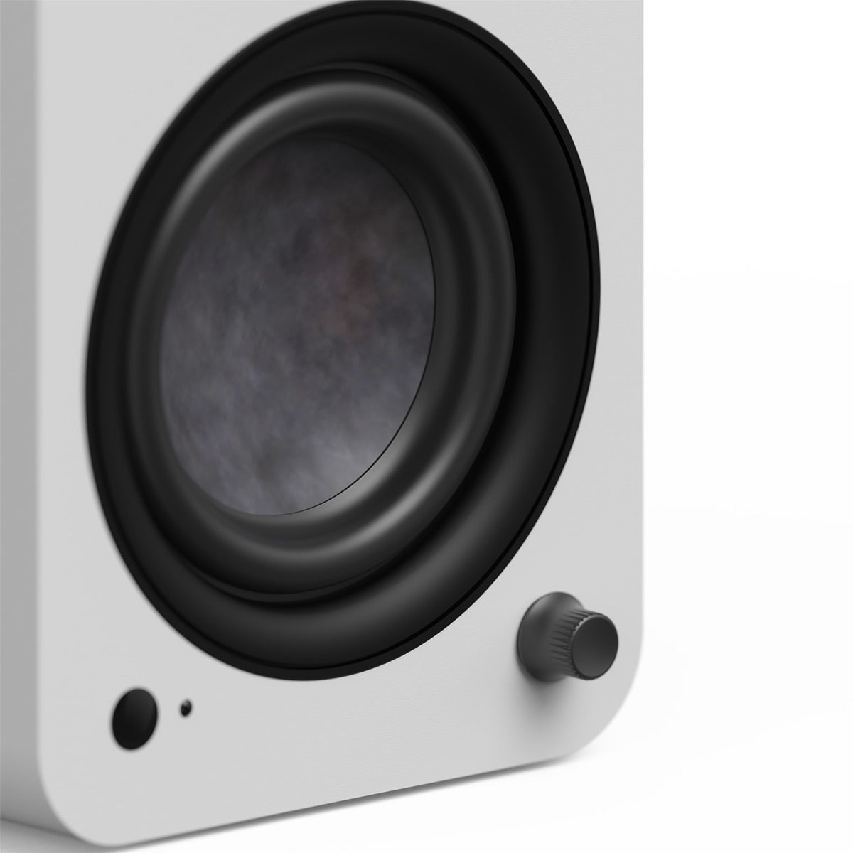 Kanto Yu4 (2nd Gen) 160W Powered Speaker System with Bluetooth 5.3 and Phono Preamp (White)