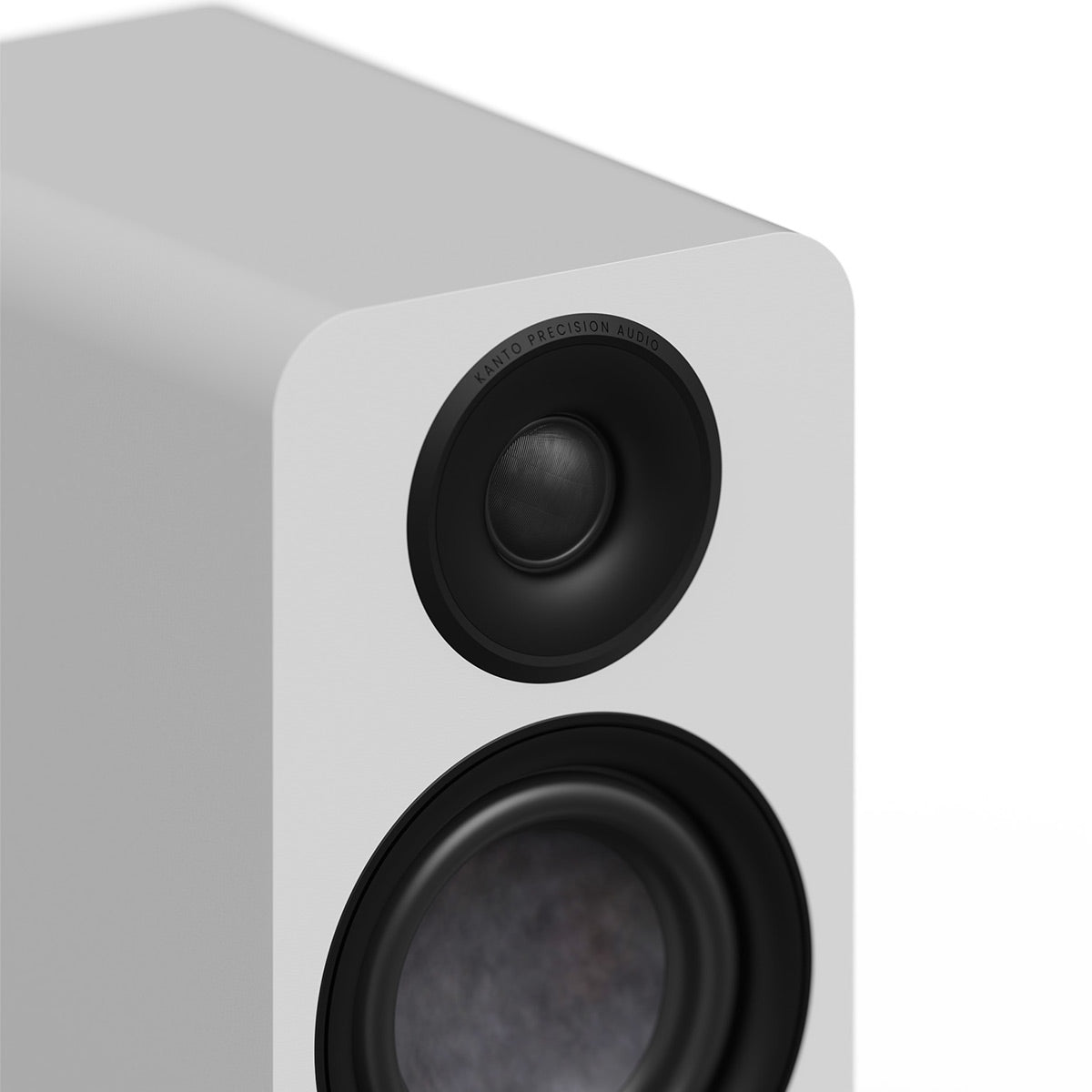 Kanto Yu4 (2nd Gen) 160W Powered Speaker System with Bluetooth 5.3 and Phono Preamp (White)