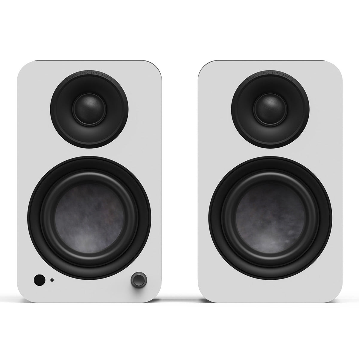 Kanto Yu4 (2nd Gen) 160W Powered Speaker System with Bluetooth 5.3 and Phono Preamp (White)