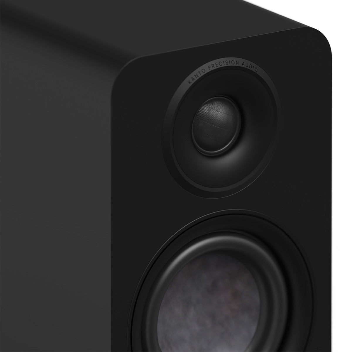 Kanto Yu4 Passive (2nd Gen) Bookshelf Speakers - Pair (Black)