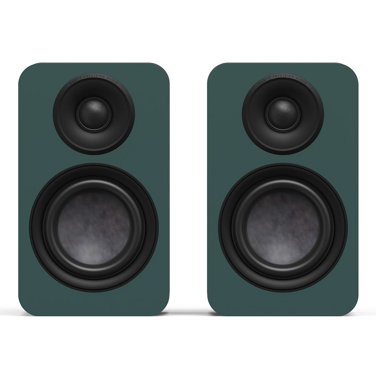 Kanto Yu4 Passive (2nd Gen) Bookshelf Speakers - Pair (Green)