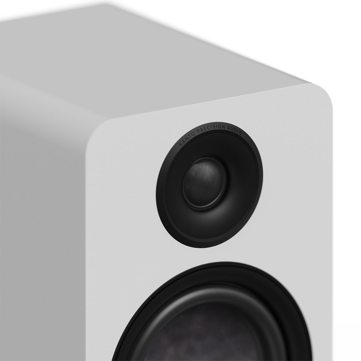 Kanto Yu6 (2nd Gen) 200W Powered Speaker System with Bluetooth 5.3 and Phono Preamp (White)