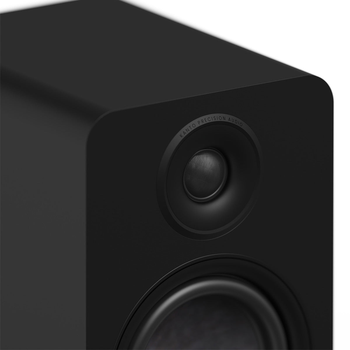 Kanto Yu6 Passive (2nd Gen) Bookshelf Speakers - Pair (Black)