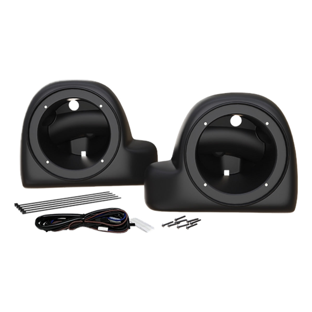 Kenwood CA-POD14AC Lower Fairing Speaker Pod Adaptors for Select Harley-Davidson Motorcycles