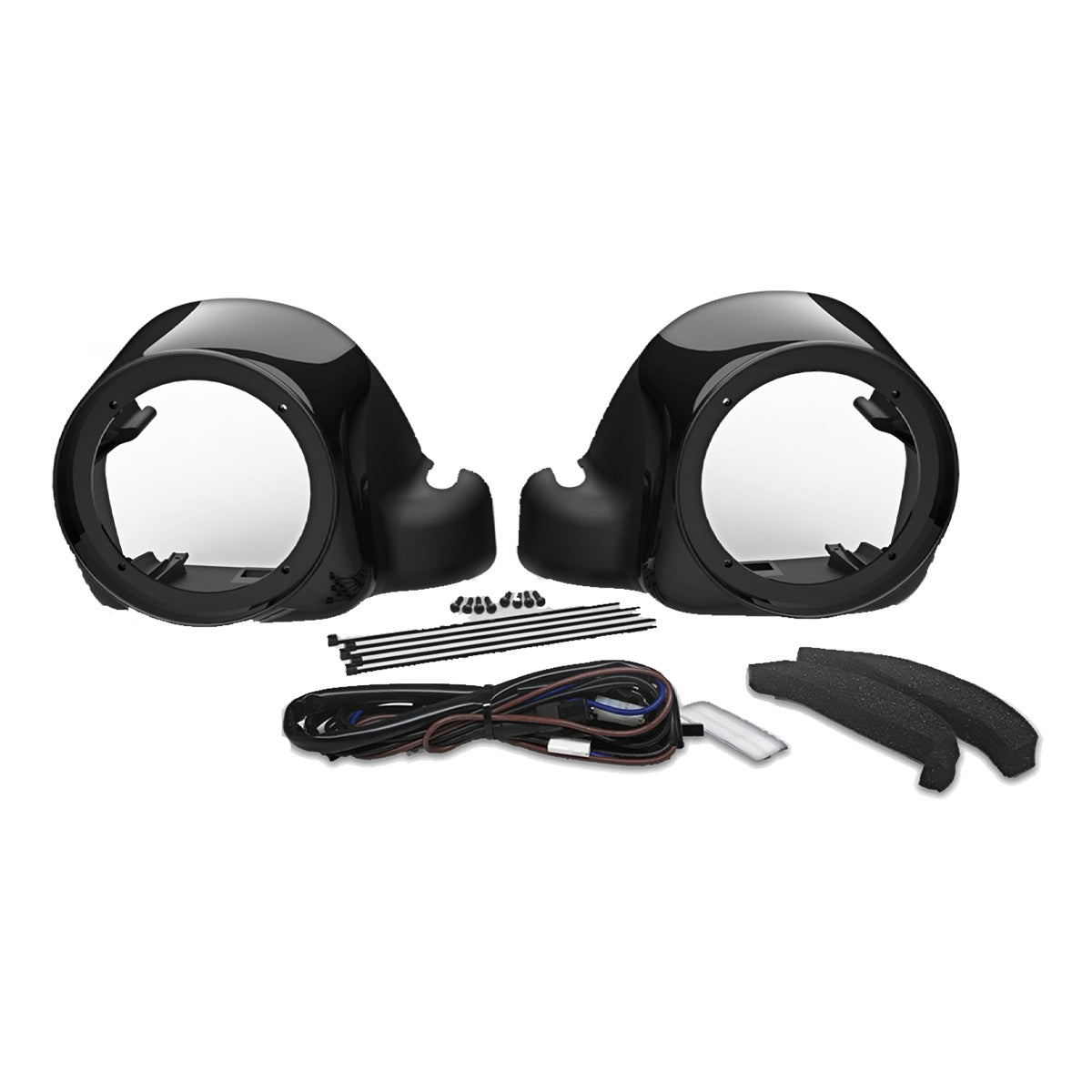 Kenwood CA-POD14LC Lower Fairing Speaker Pod Adaptors for Select Harley-Davidson Motorcycles