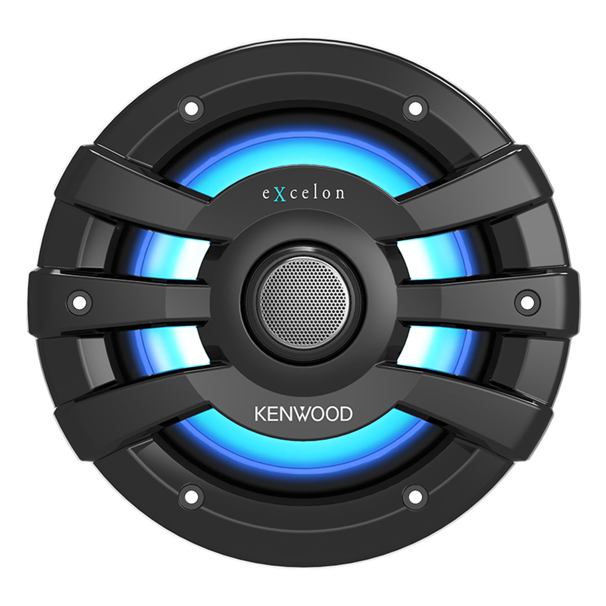 Kenwood XM65BL 6.5 Inch 2 Way Marine & Powersports Coaxial Speakers - Pair (Black)