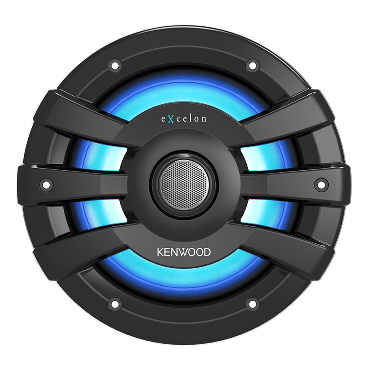 Kenwood XM77BL 7.7 Inch 2 Way Marine & Powersports Coaxial Speakers - Pair (Black)