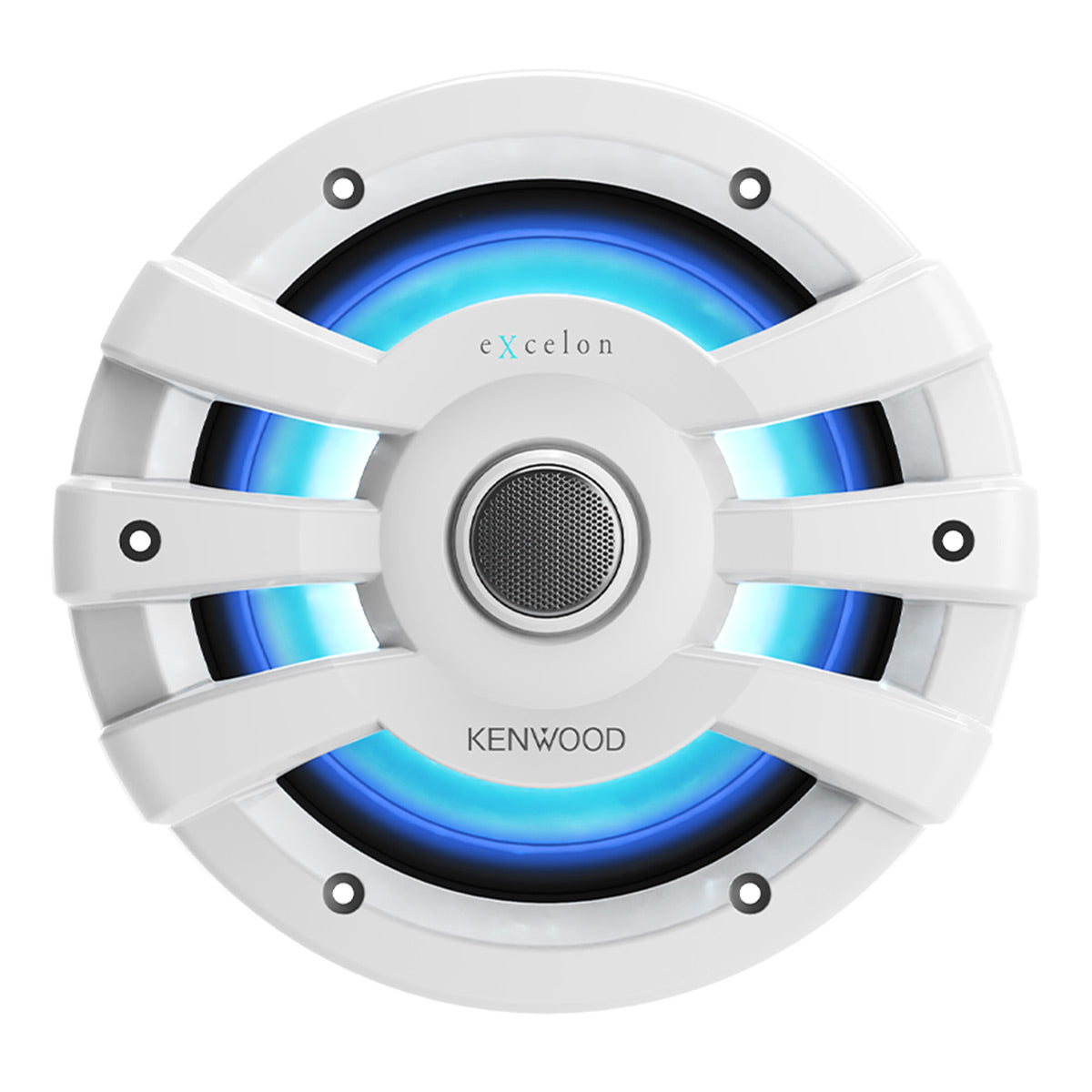 Kenwood XM77WL 7.7 Inch 2 Way Marine & Powersports Coaxial Speakers (White)