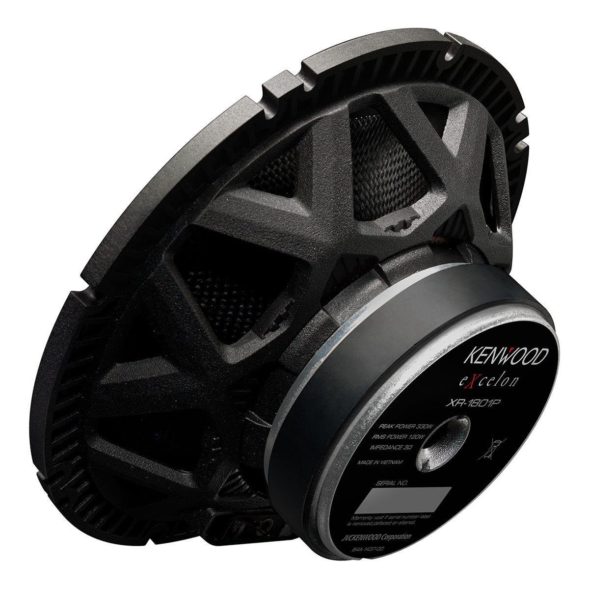 Kenwood XR-1801P 7" 2 Way Component Speaker Set with Crossovers