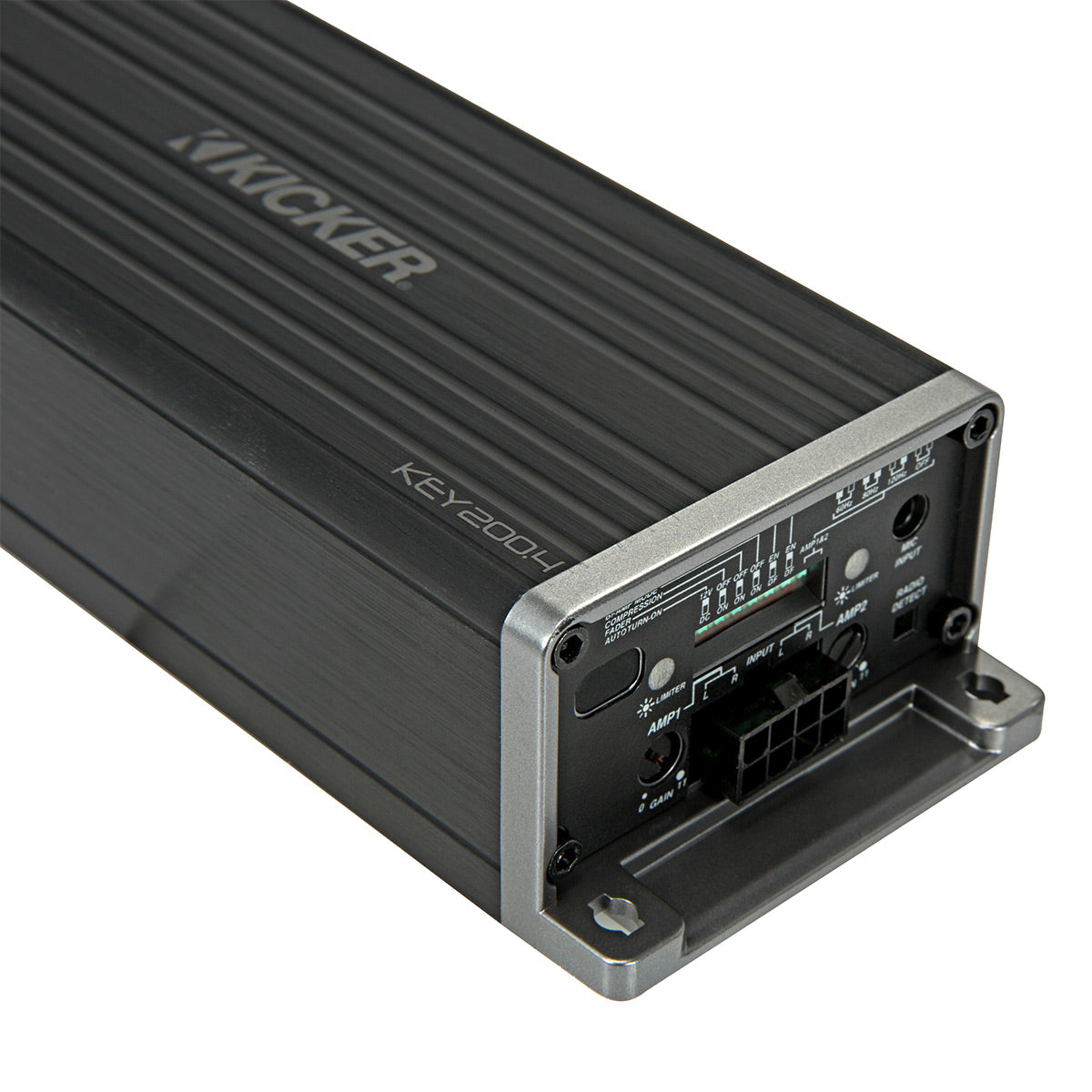 Kicker 53KEY200.4 4 Channel Full-Range Smart Amplifier