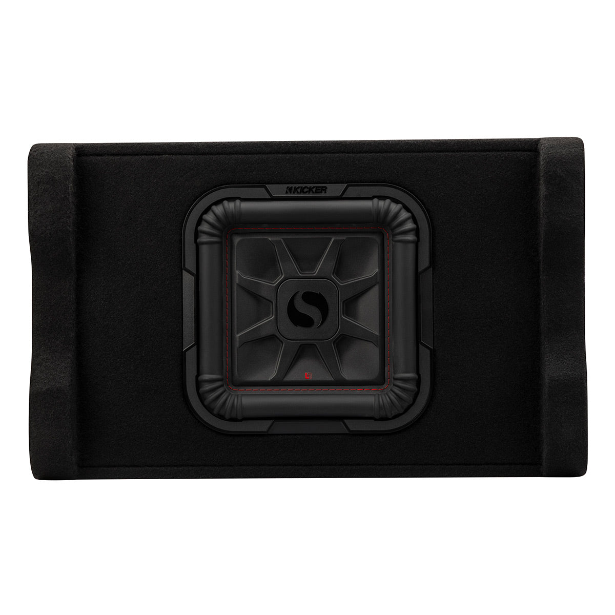 Kicker PL7TDF 10 Inch Powered Thin L7 Down Firing Subwoofer Enclosure