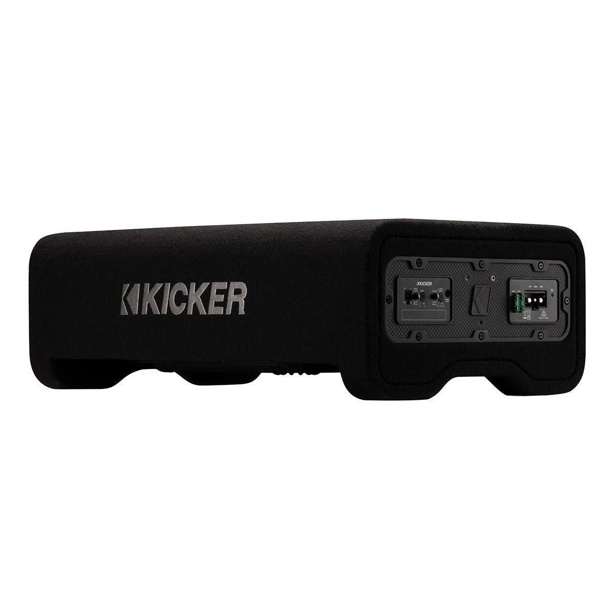 Kicker PL7TDF 12 Inch Powered Thin L7 Down Firing Subwoofer Enclosure