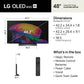 LG OLED48C6PUA 48" OLED evo AI C6 4K Smart TV