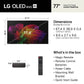 LG OLED77W6PUA 77" 4K OLED evo W6 Wallpaper Smart TV