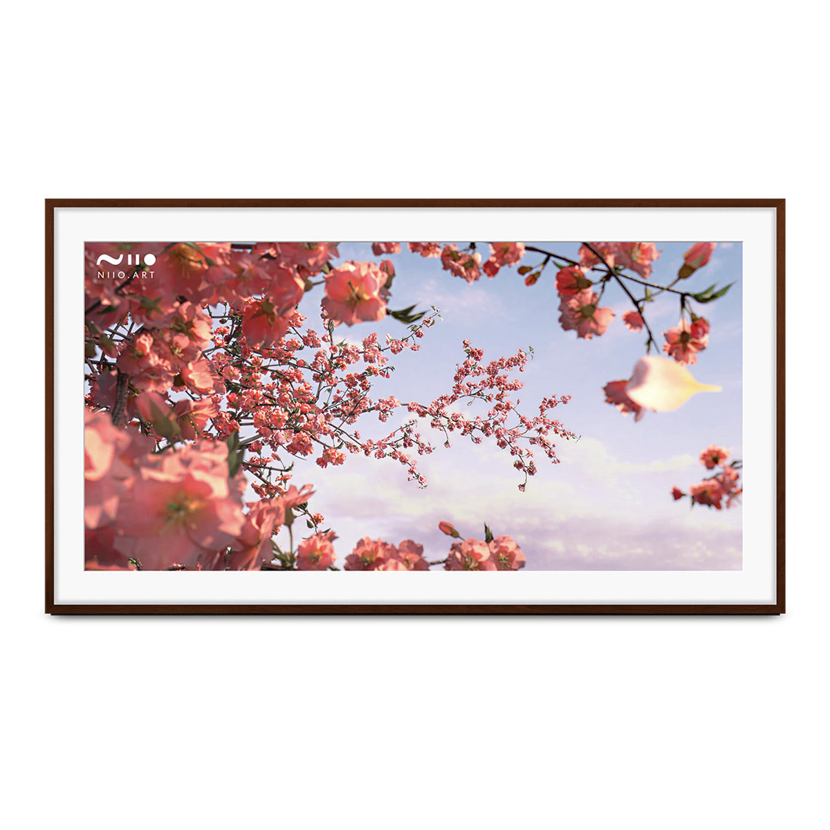 Leon Solé TV Frame for 75" Sony BRAVIA 7 (Dark Wood)