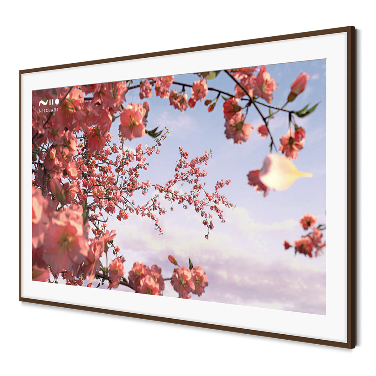 Leon Solé TV Frame for 75" Sony BRAVIA 7 (Dark Wood)
