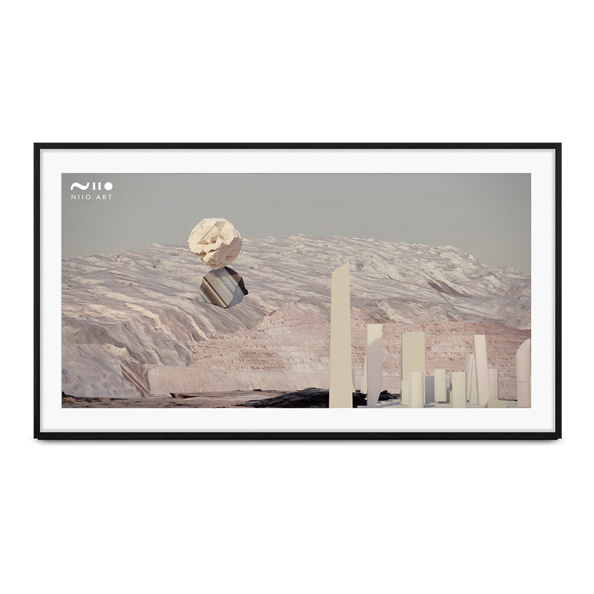 Leon Solé TV Frame for 75" Sony BRAVIA 7 (Linear Black)