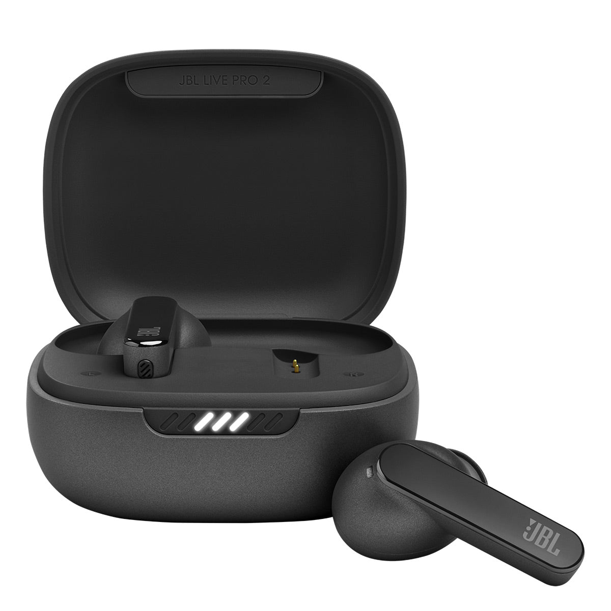 JBL Live Pro 2 True Wireless Noise Cancelling Earbud Bundle with gSport Case (Black)