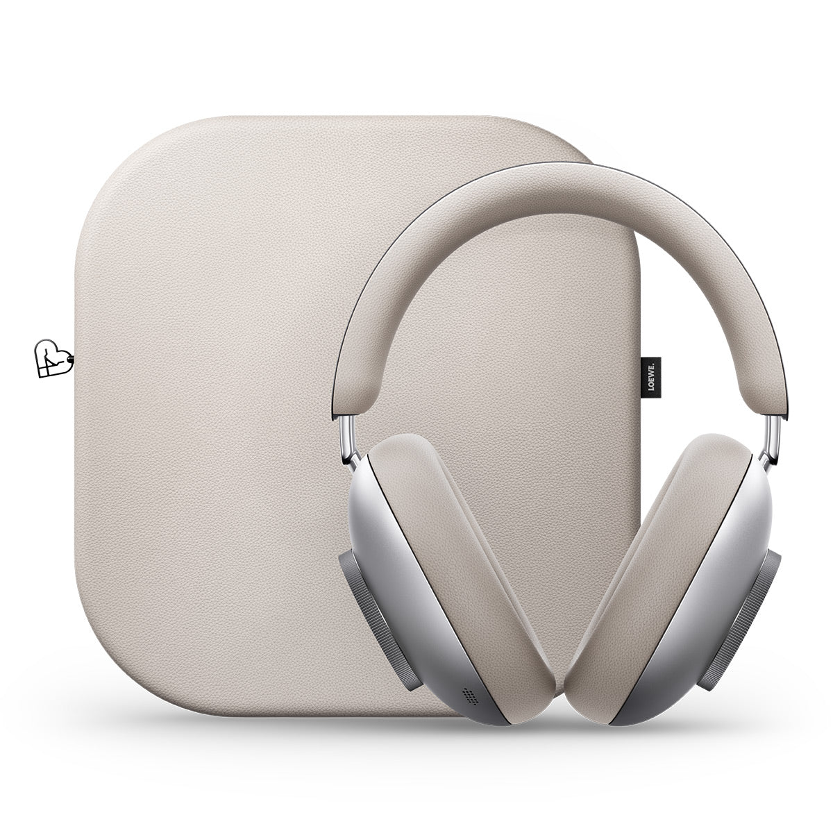 Loewe Leo Headphones with Adaptive Noise Cancellation (Moonlight Beige)