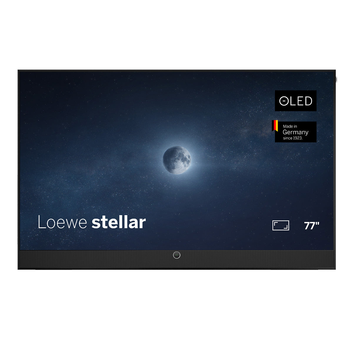 Loewe stellar dr+ 77" 4K OLED Smart TV (Alu Black/Black)