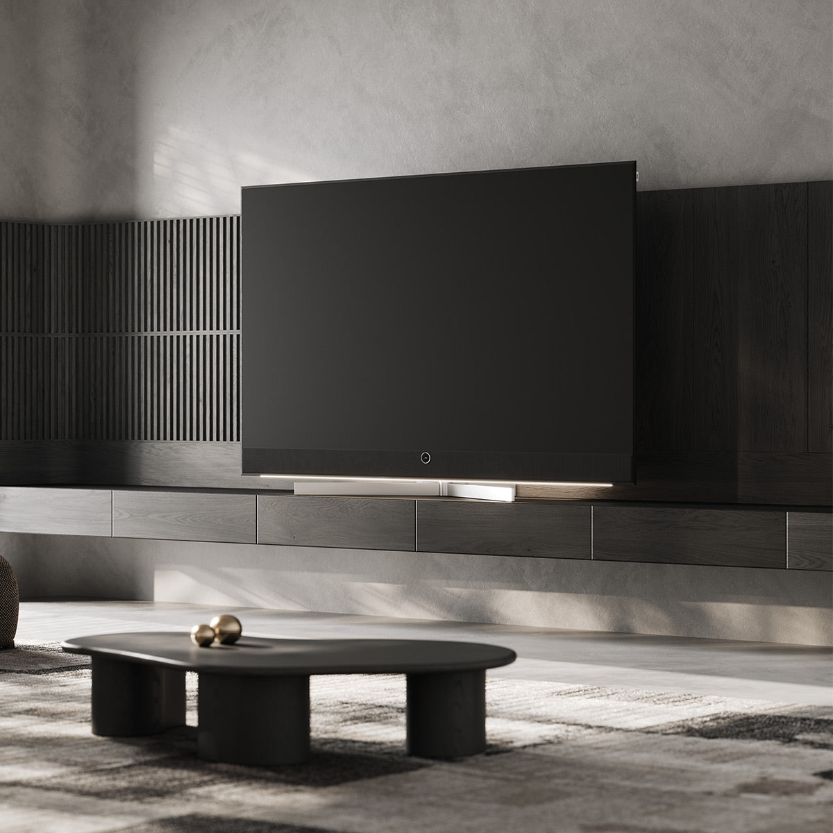 Loewe stellar dr+ 83" 4K OLED Smart TV (Alu Black/Black)