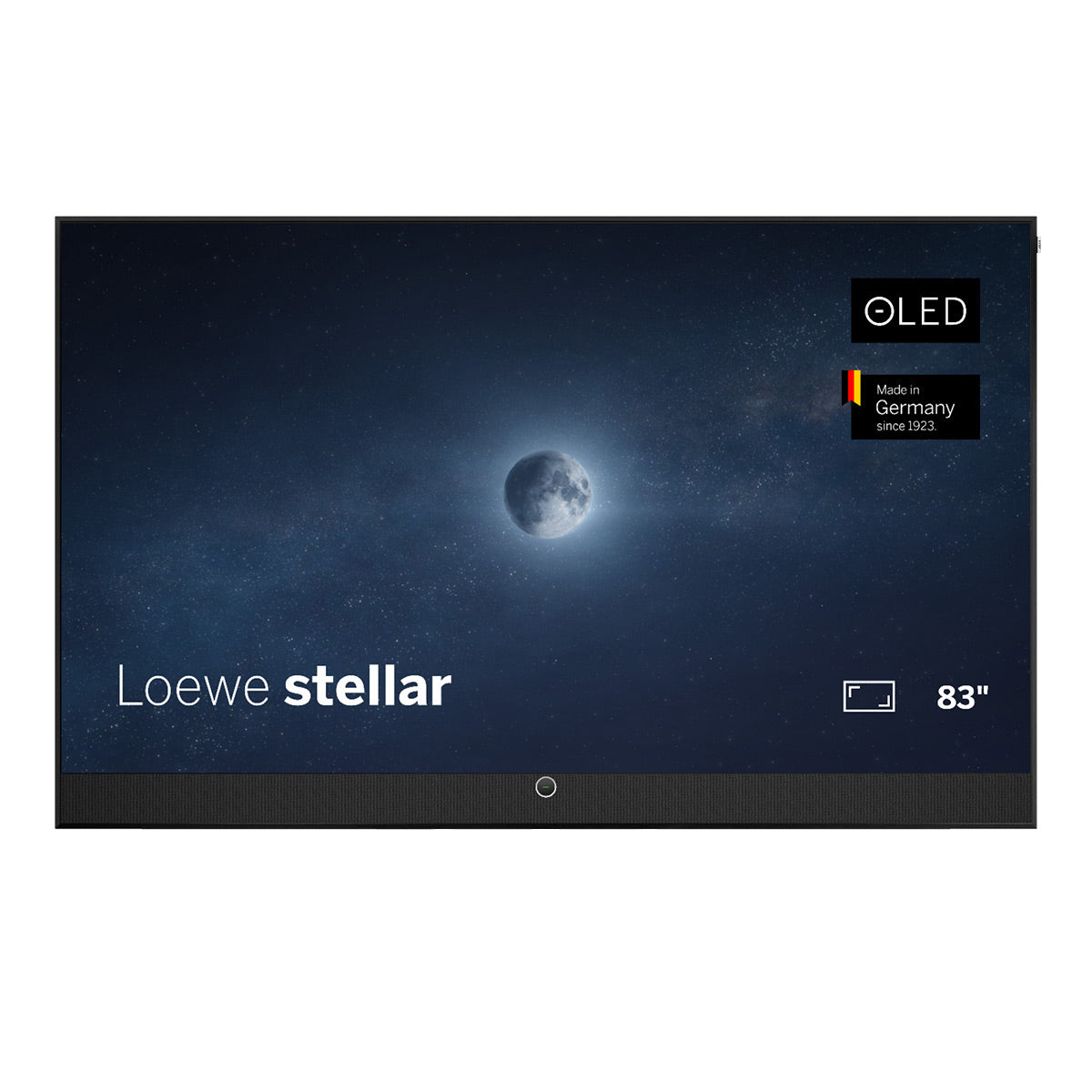Loewe stellar dr+ 83" 4K OLED Smart TV (Alu Black/Black)