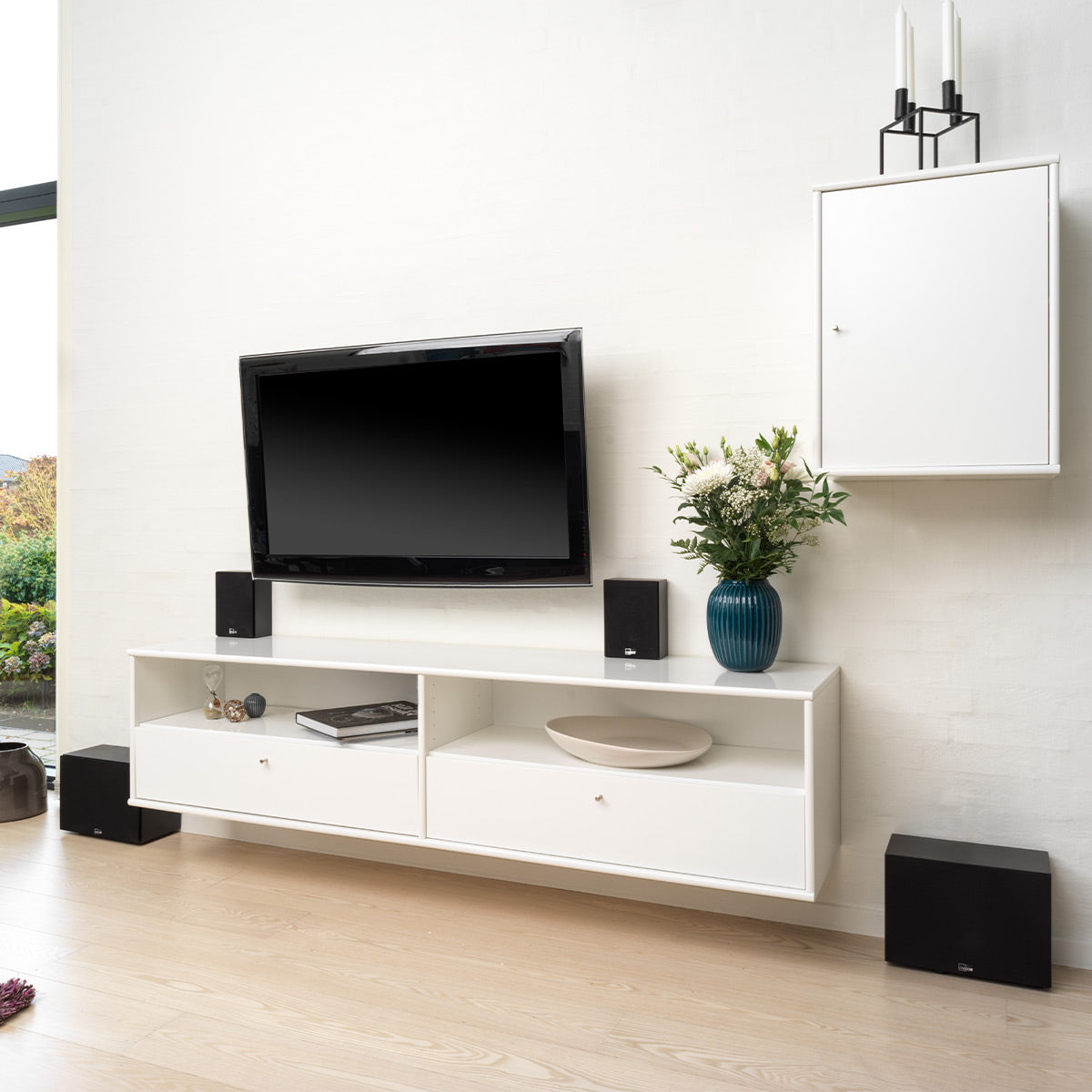 Lyngdorf Audio BW-3 8" Active Subwoofer - Each (Black/Black Grille)