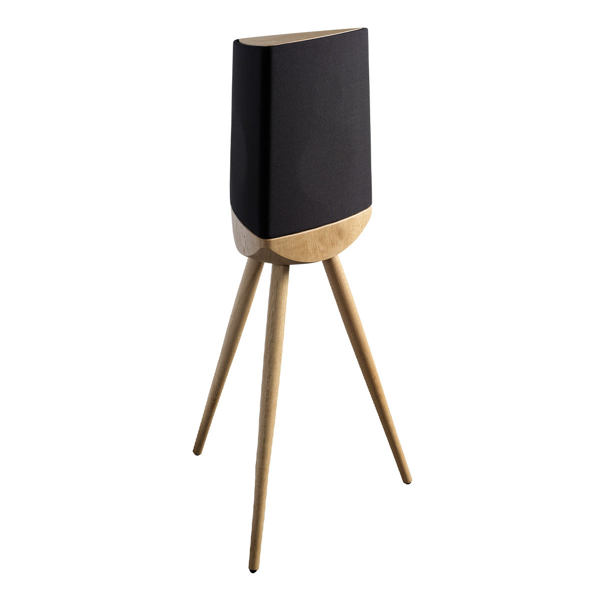 Lyngdorf Audio Cue-100 Standmount Speaker - Each (Black/Oak)