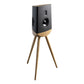 Lyngdorf Audio Cue-100 Standmount Speaker - Each (Black/Oak)