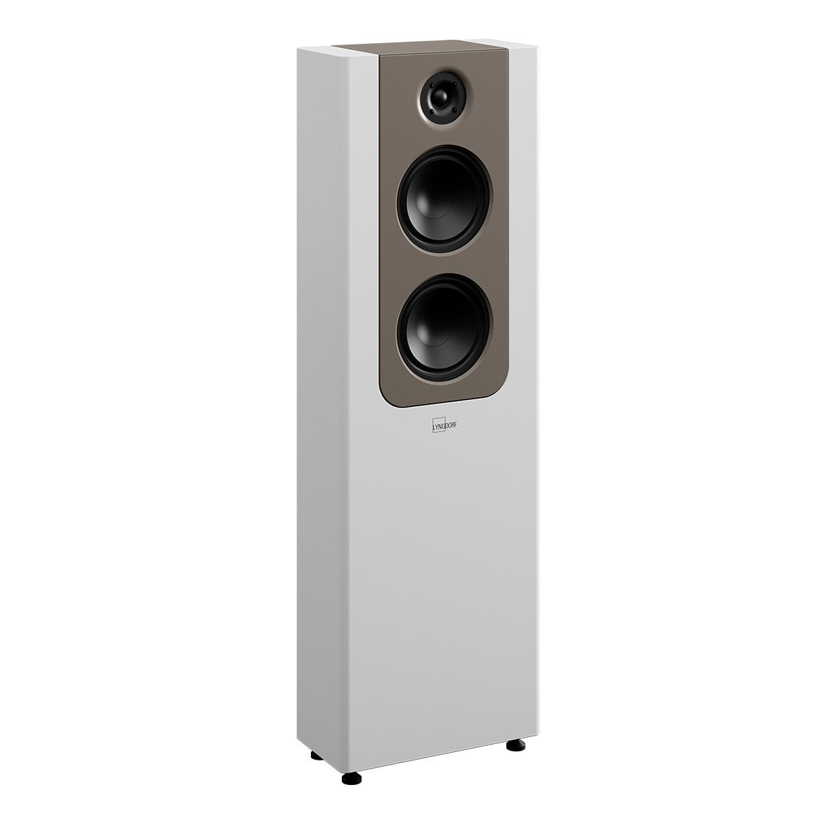 Lyngdorf Audio FR-2 Floorstanding Speaker - Each (White/Mocha)