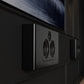 Lyngdorf Audio LCR-2 On Wall LCR Speaker (Black)
