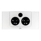 Lyngdorf Audio LCR-2 On Wall LCR Speaker (White)