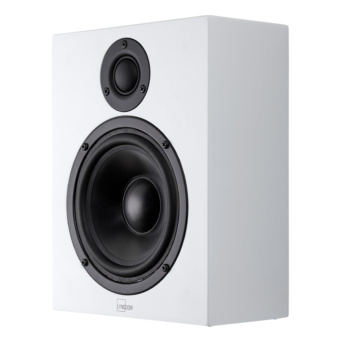 Lyngdorf Audio MH-2 Mountable Bookshelf Speaker - Each (White/Grey Grille)