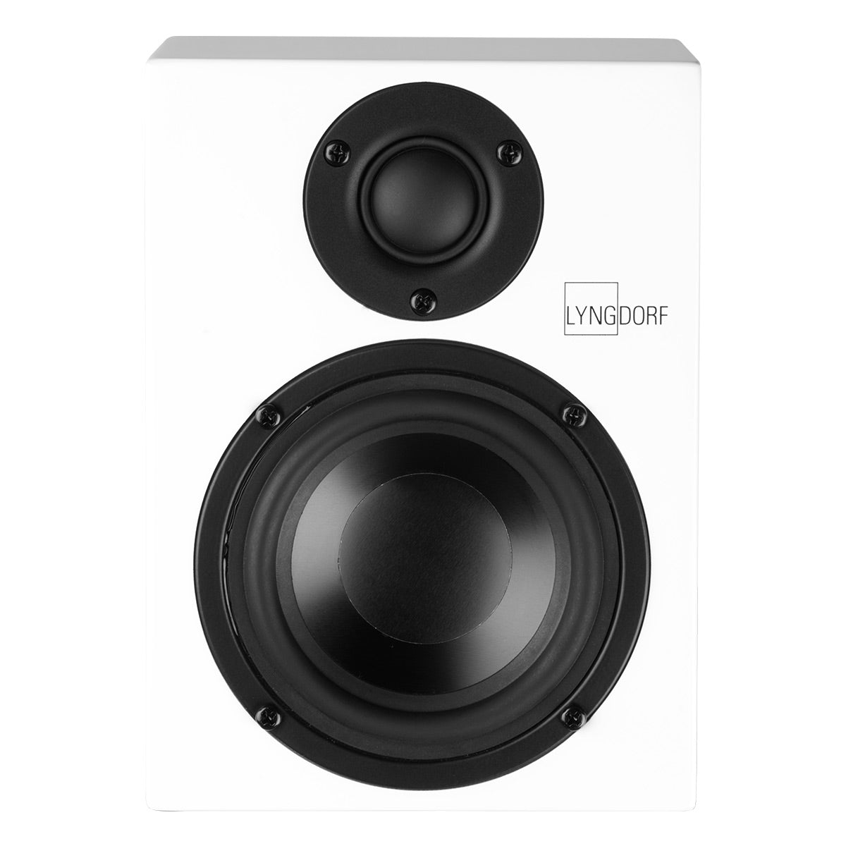 Lyngdorf Audio MH-3 Mountable Bookshelf Speaker - Each (White/Grey Grille)