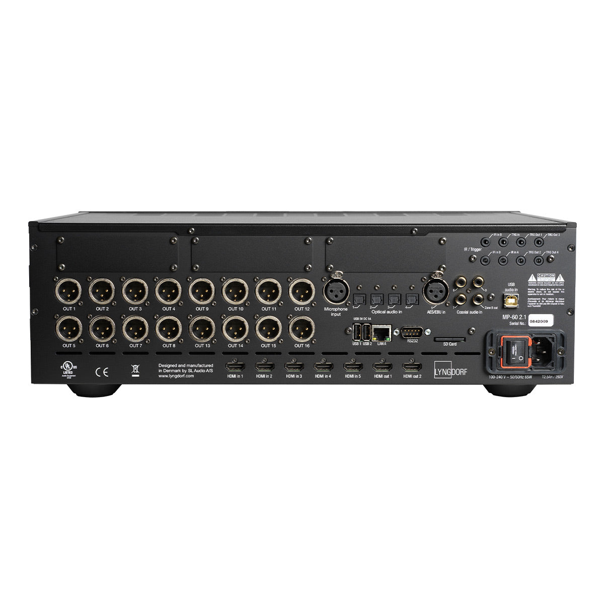Lyngdorf Audio MP-60 2.1 Surround Sound Processor