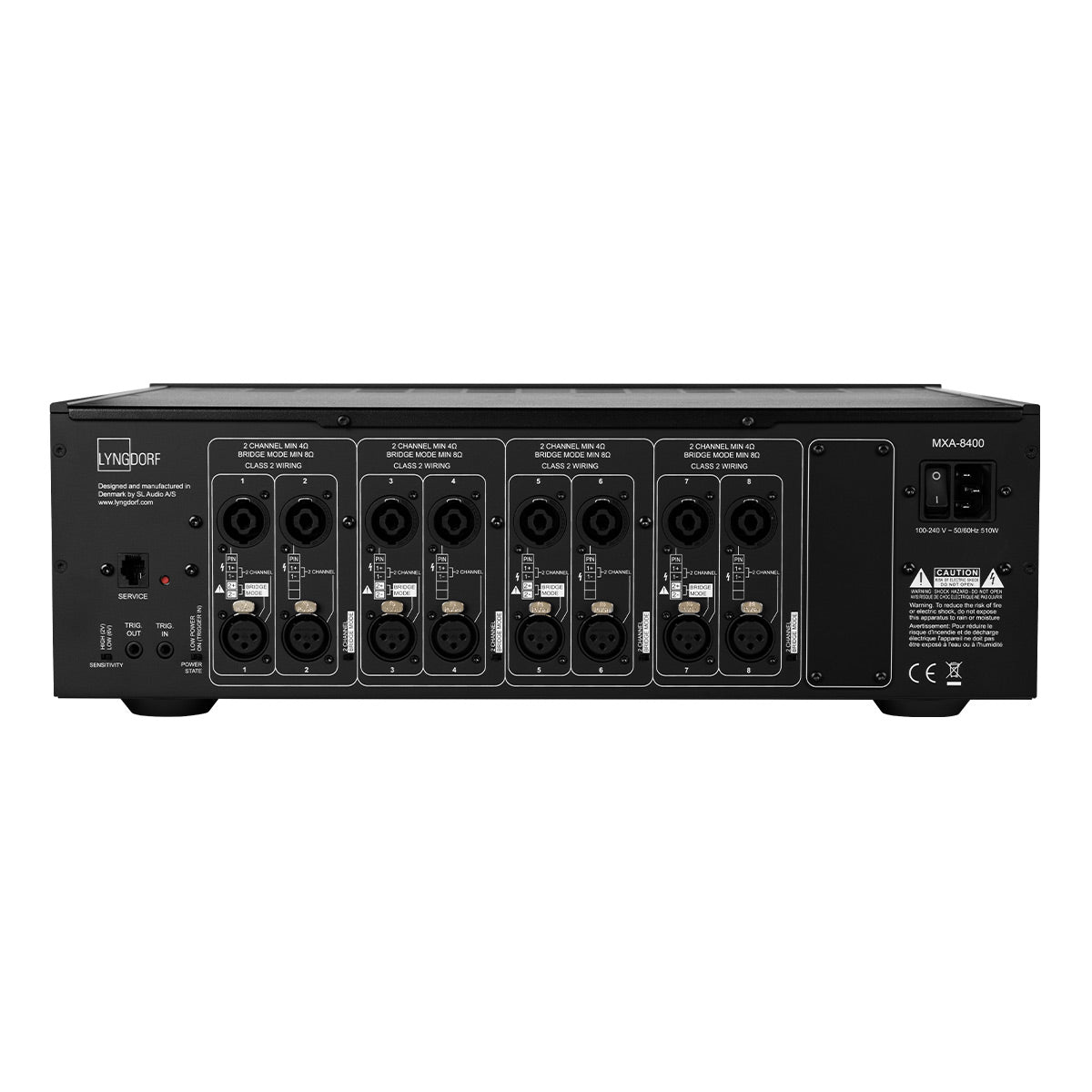 Lyngdorf Audio MXA-8400 8 Channel Purifi Digital Amplifier