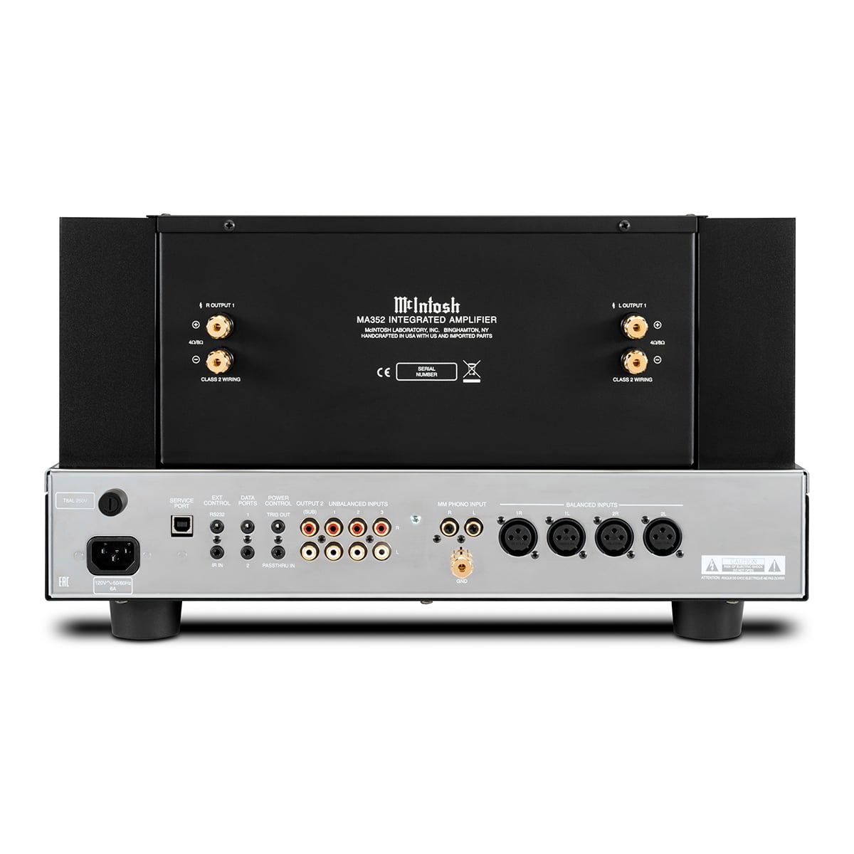 McIntosh MA352 & DS200 Integrated Streaming Amplifier Bundle