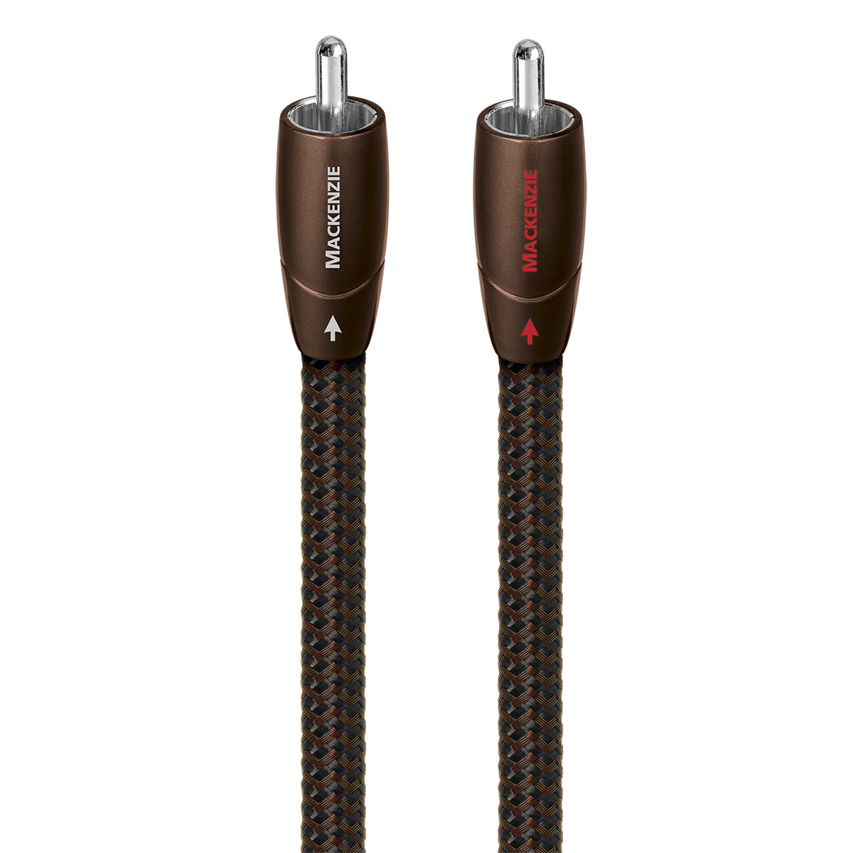 AudioQuest Mackenzie RCA to RCA Cables - 2.46 ft. (0.75m) - 2-Pack