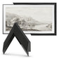 Deco TV Frames 32" Slim Frame for Samsung The Frame TV 2021-2024 (Modern Tuxedo Black)