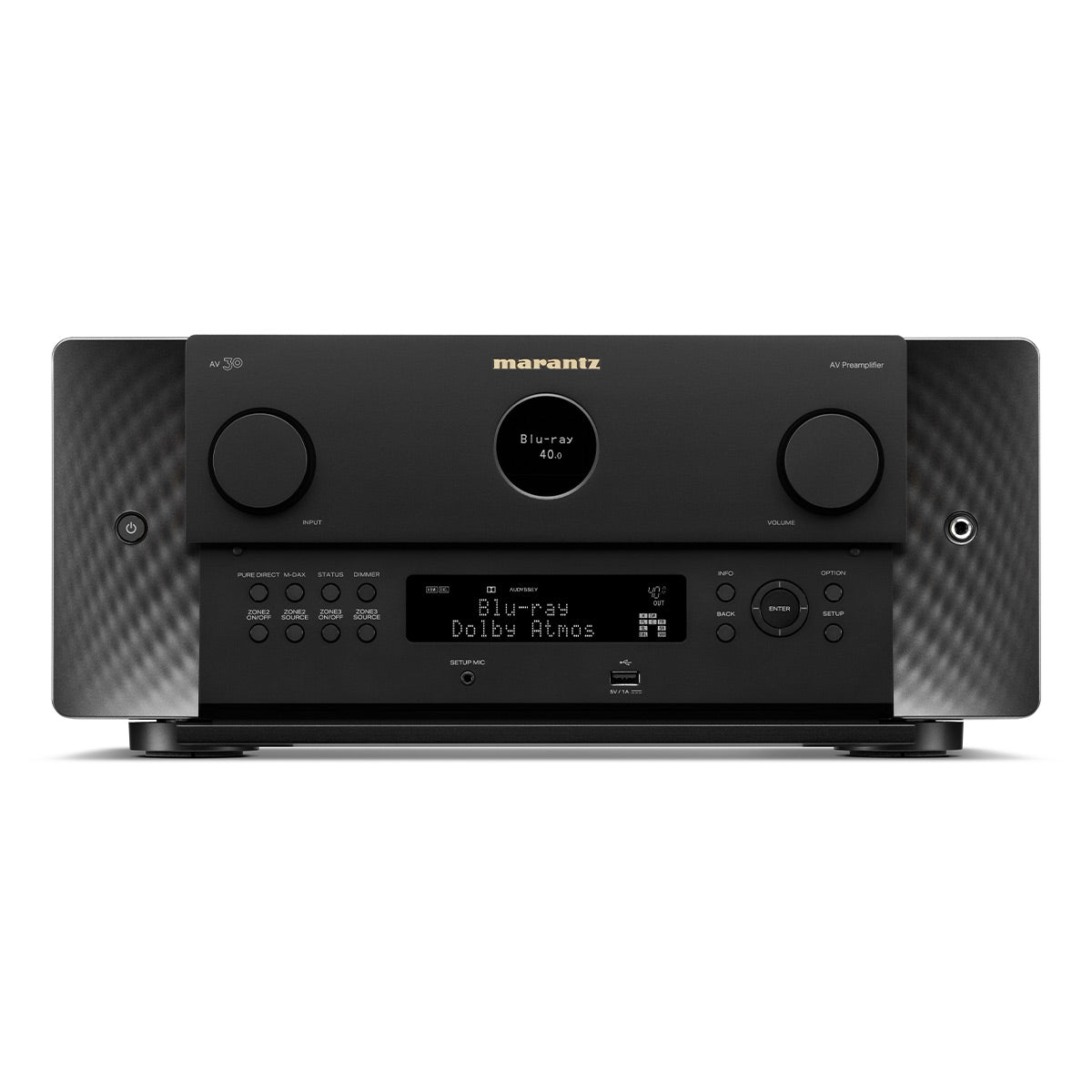 Marantz AMP 10 Reference 16 Channel Home Theater Amplifier & AV 30 11.4 Channel Balanced AV Preamplifier Bundle