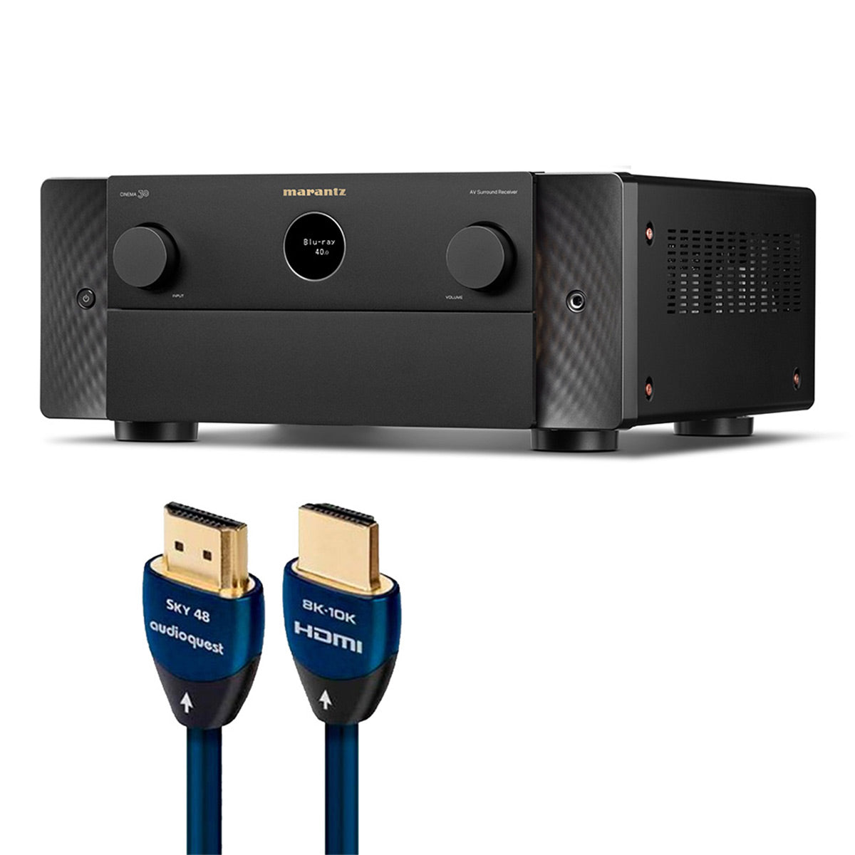 Marantz Cinema 30 11.4 Channel Receiver & AudioQuest SKY 3m HDMI Cable (Black)