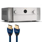 Marantz Cinema 40 9.4 Channel Receiver & AudioQuest SKY 3m HDMI Cable (Silver)