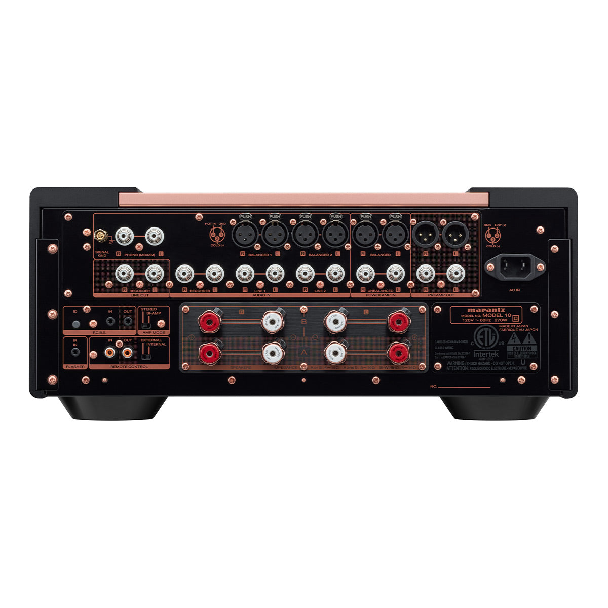 Marantz MODEL 10 Integrated Amplifier Bundle - Pair (Black)