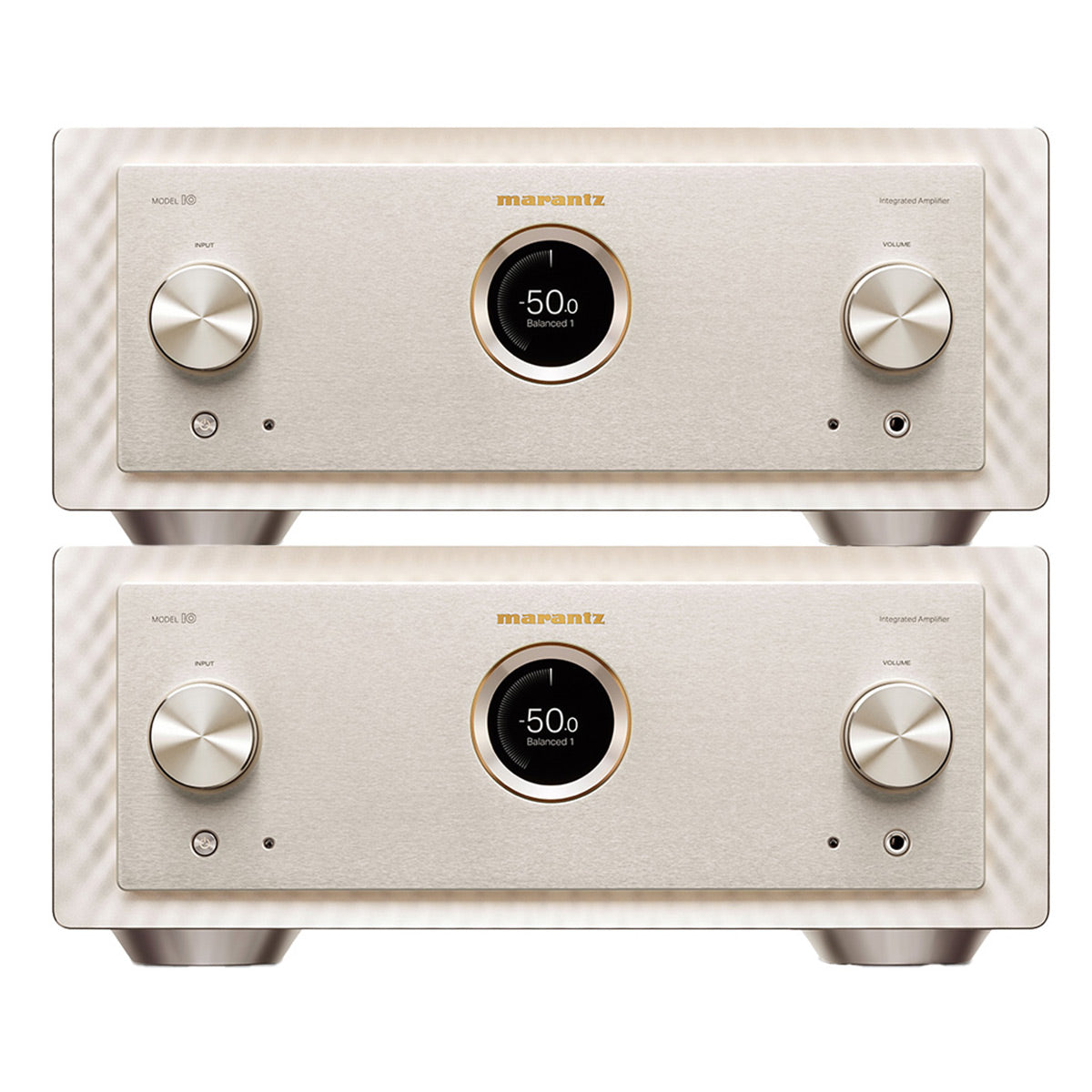 Marantz MODEL10 Integrated Amplifier Bundle - Pair (Champagne)