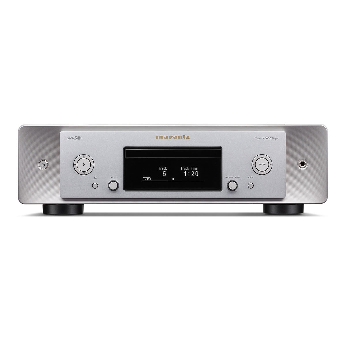 Marantz SACD30NSLG CD Player with HEOS Built in (Silver Gold)