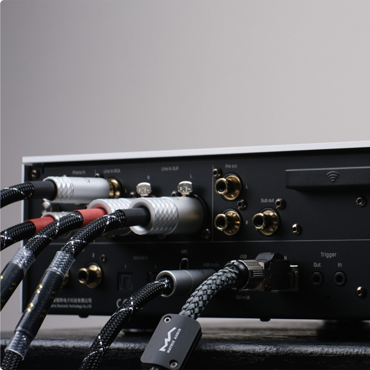 Matrix Audio MD-1P Music Streamer with Integrated Amplifier